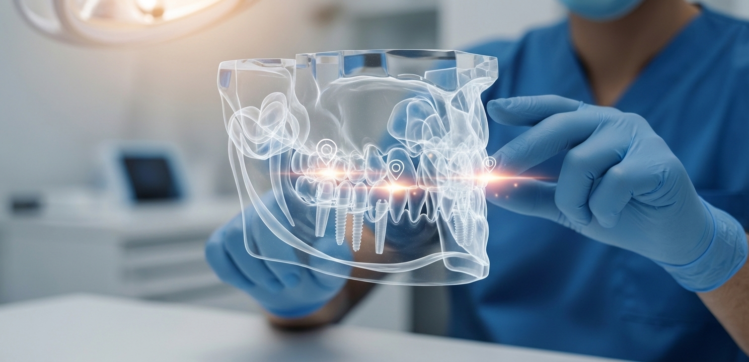 Best Dental Implant Method utilizes advanced 3D scans for precise surgical planning and success.