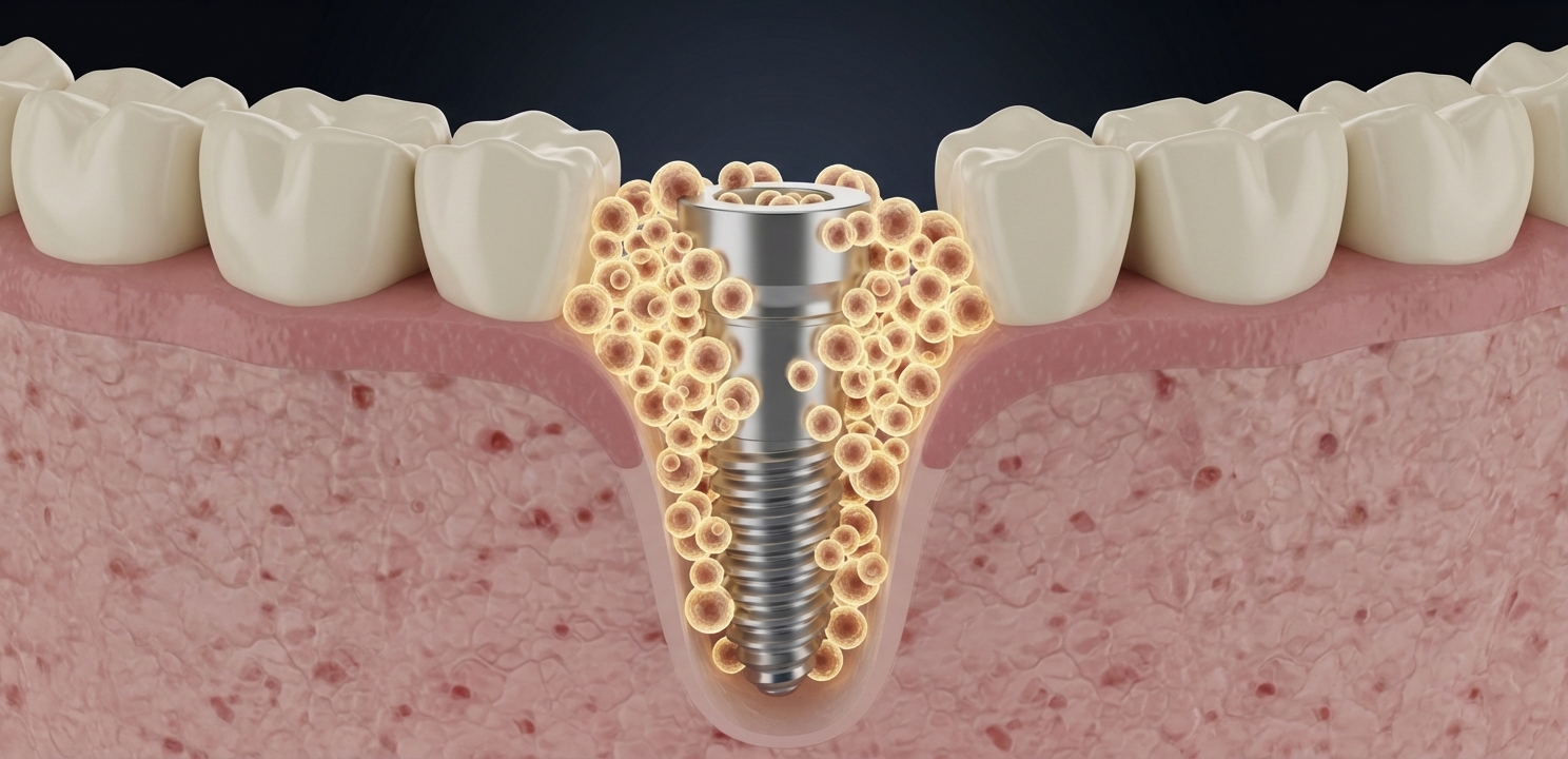 Dental Implant for Multiple Missing Teeth relies on osseointegration, the crucial process where bone fuses with the implant.