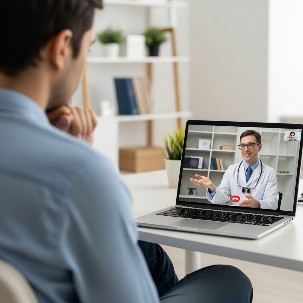 Dental Tourism journey begins with an initial remote consultation from the comfort of home.