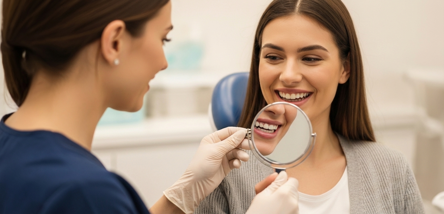 Natural Smile Design allows patients to preview their smile with a temporary mock-up.