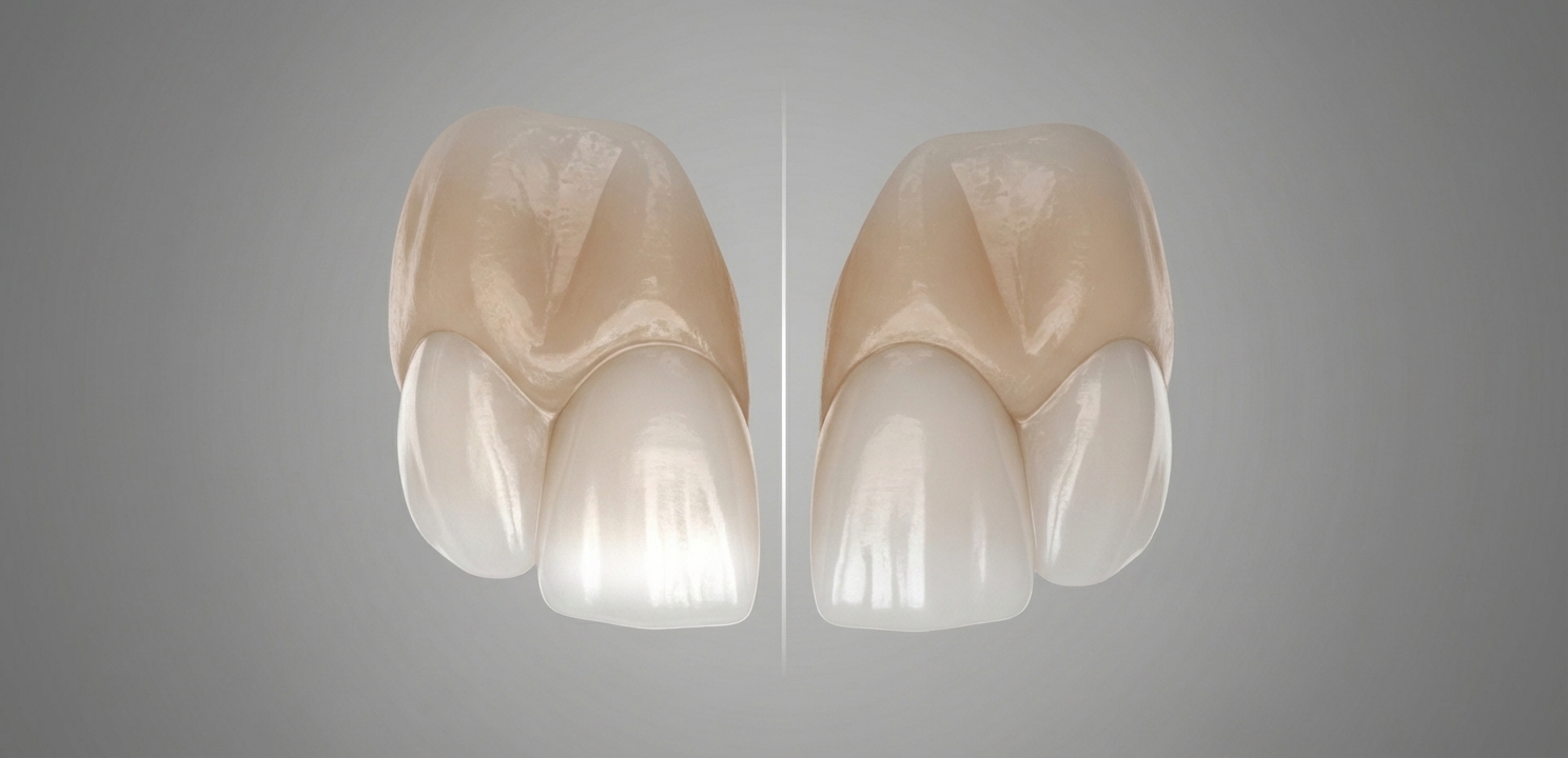 Porcelain Veneers vs Composite Veneers a detailed comparison of their materials and aesthetics.