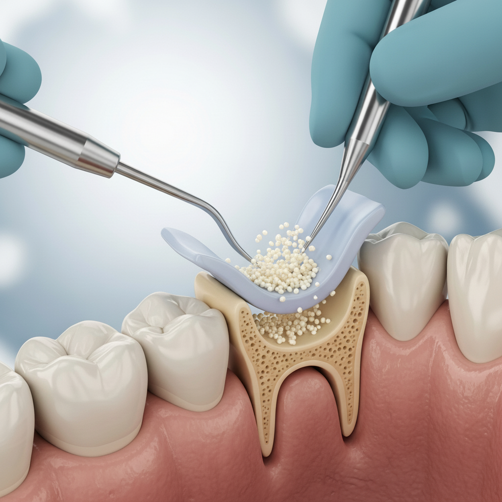 Dental Implant Candidate suitability is improved with a sinus lift to create bone foundation