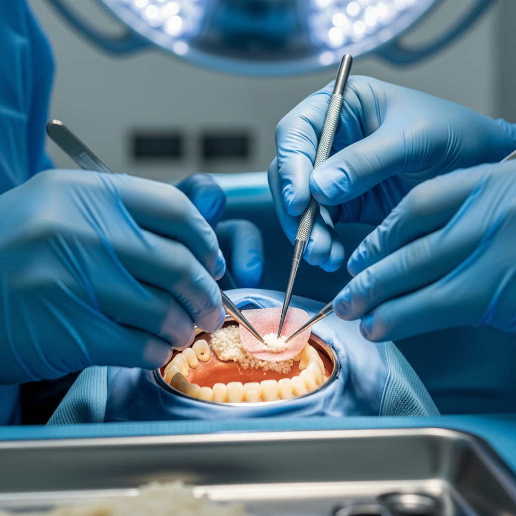 Bone Grafting for Dental Implants is a precise surgical procedure to rebuild jawbone for a strong foundation