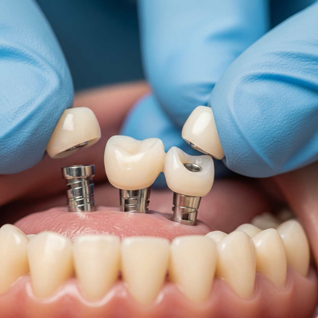 Dental Implant Healing Month by Month culminates in the final crown placement, completing the smile restoration.