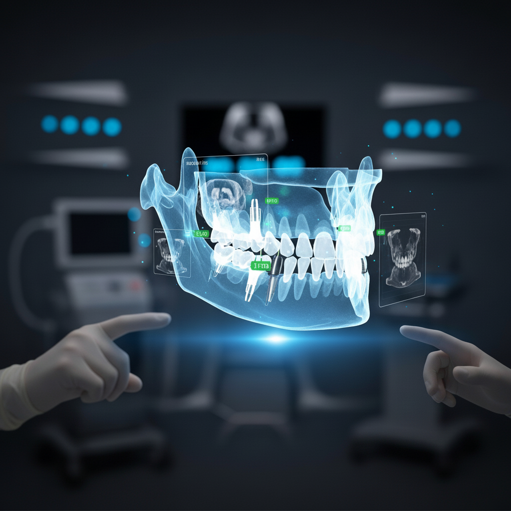 How Many Dental Implants can be placed depends on jawbone quality assessed by 3D imaging