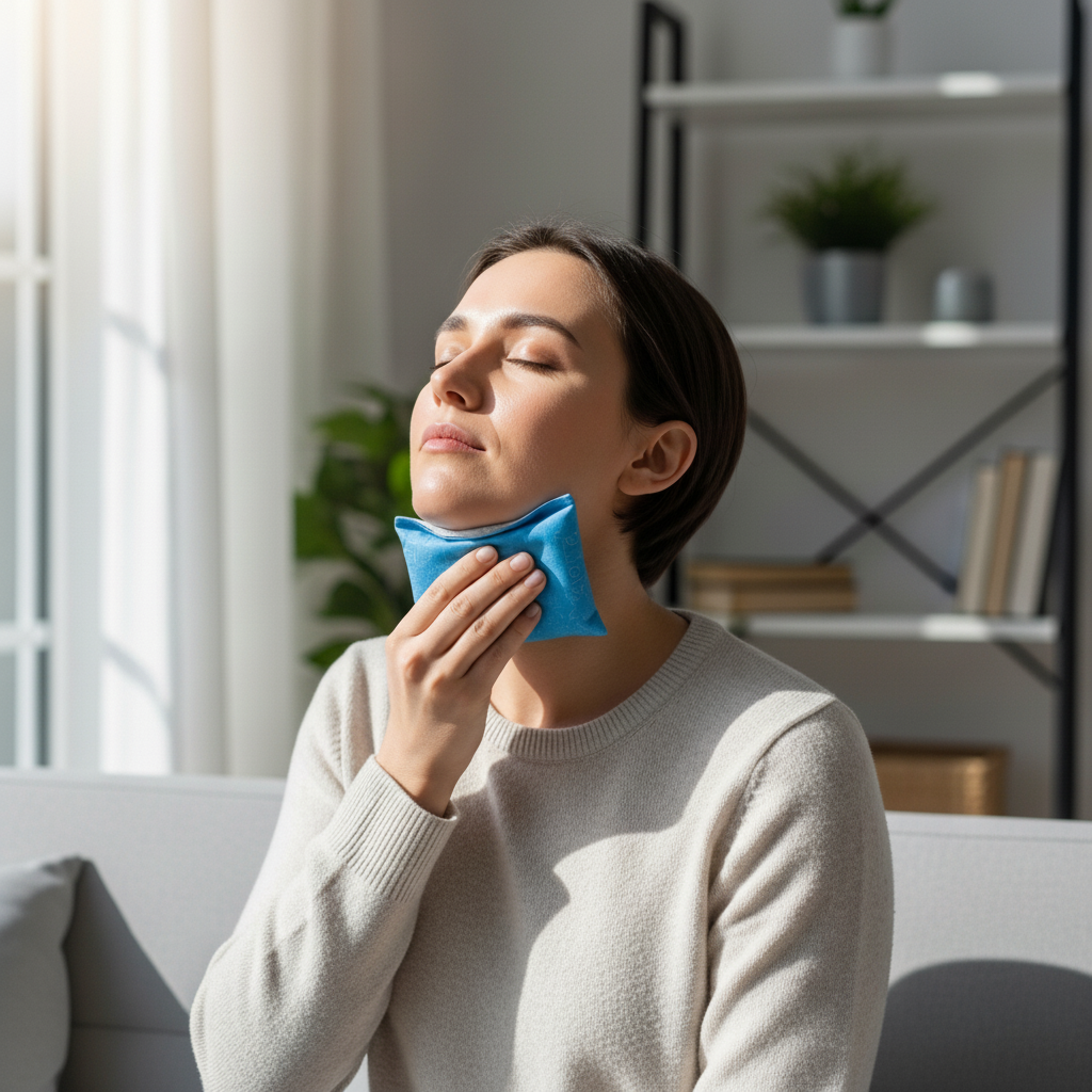Swelling After Dental Implant Surgery can be effectively managed with cold therapy application