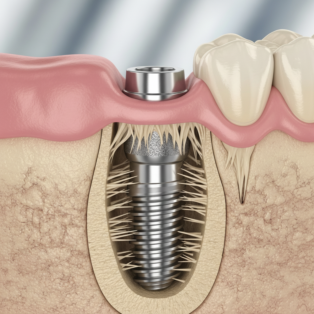 How Long Do Dental Implants Last as the titanium post fuses permanently with the jawbone.