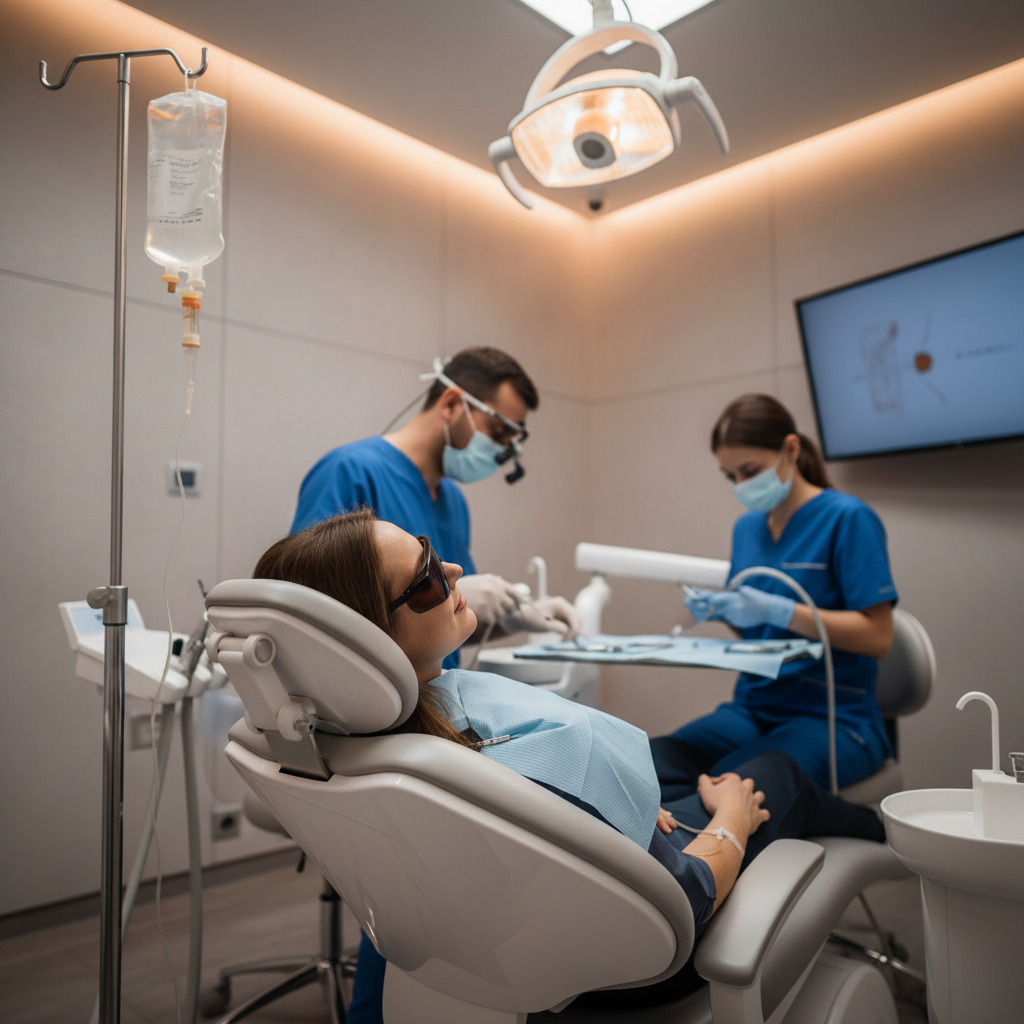 Sedation Dentistry for Dental Implants ensures a comfortable and anxiety-free experience for patients undergoing surgical placement.