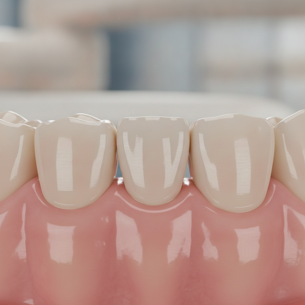 Dental Bridge Cost in Turkey, illustrating a modern Zirconia bridge replacing a missing tooth for enhanced aesthetics.