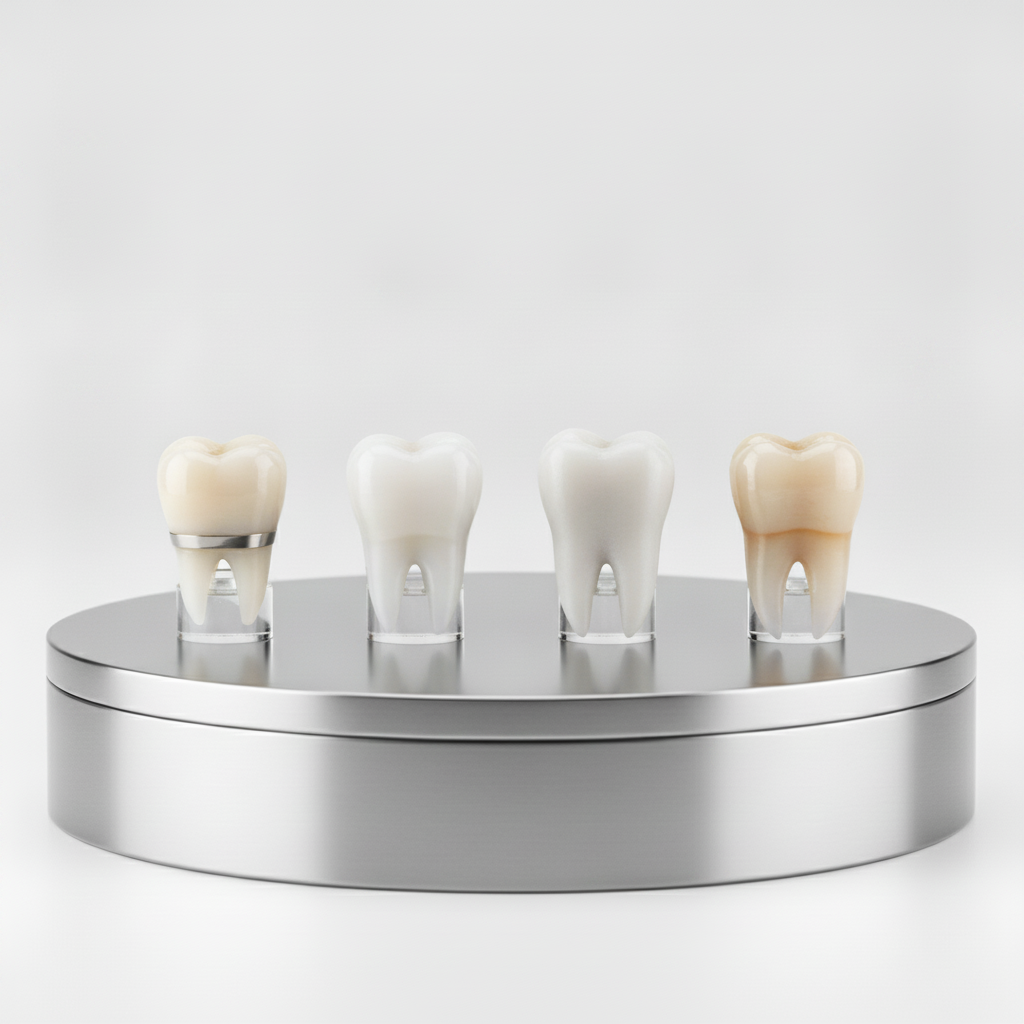 Dental Crowns in Turkey come in various types, offering diverse materials for specific dental needs.