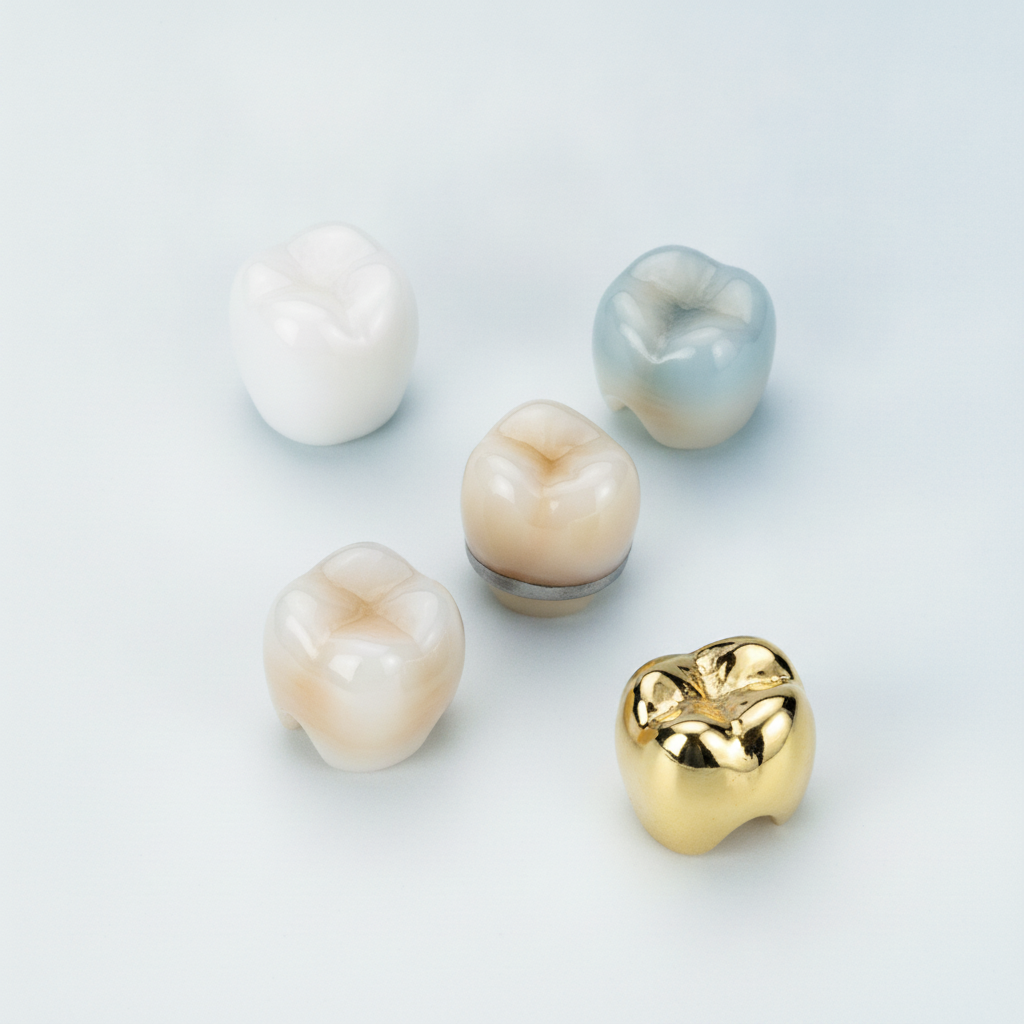 Dental Crowns in Turkey showcase a range of advanced materials, each offering unique benefits for patients.