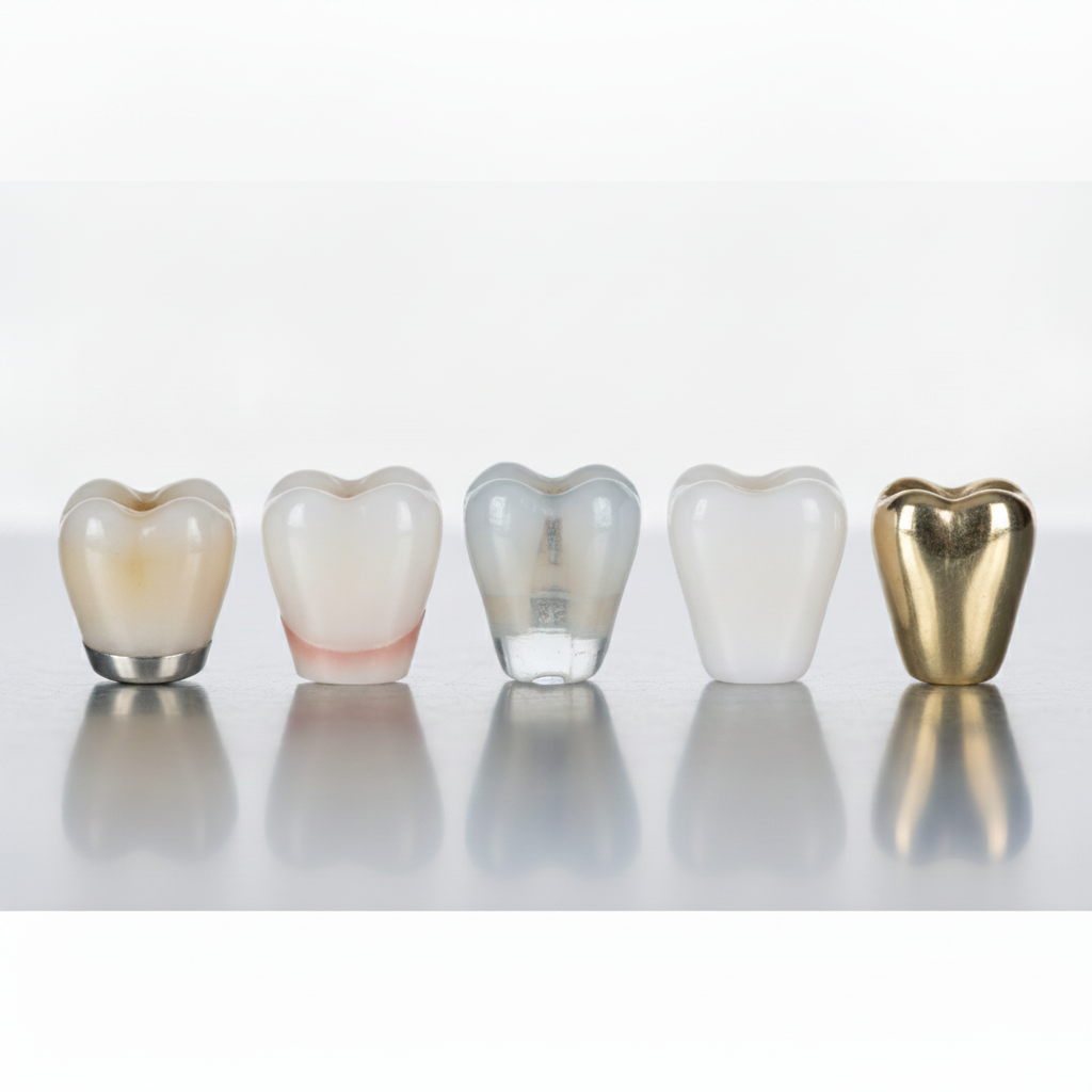 Comparing Dental Crown Material Options Dental Crowns in Turkey offer diverse material types, providing aesthetic and durable restorative solutions.