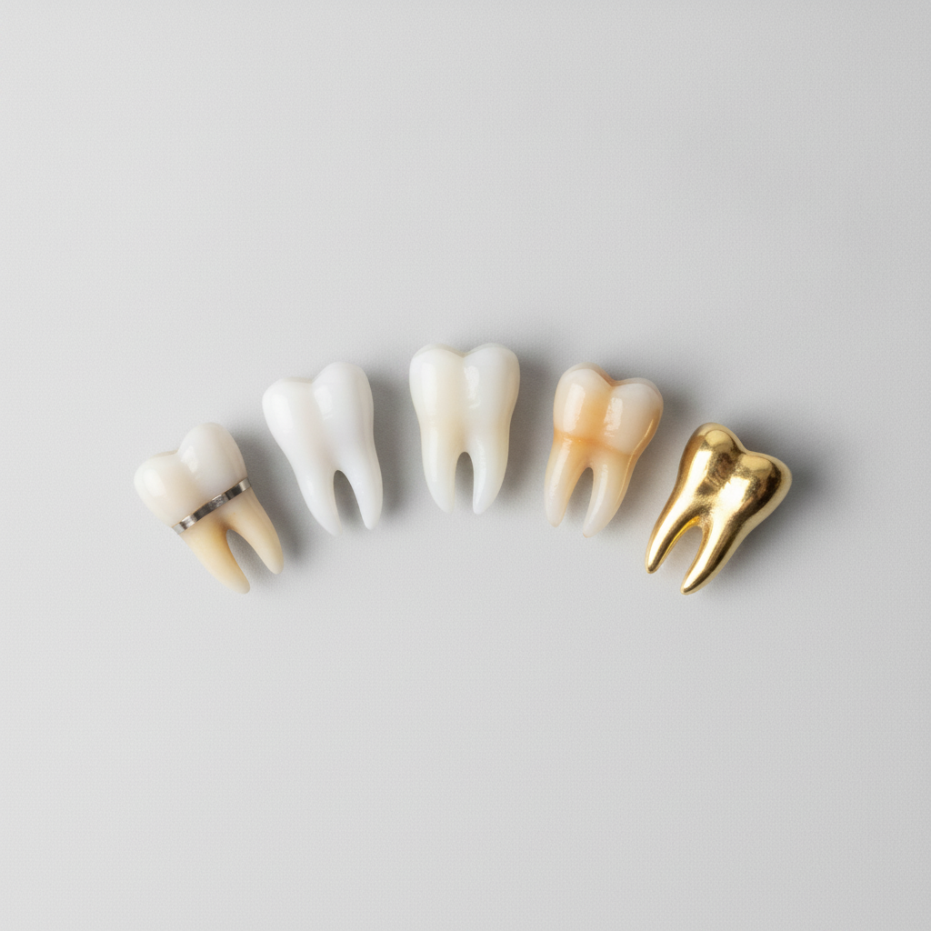 Dental Crowns in Turkey come in various materials, each offering unique benefits for patients.