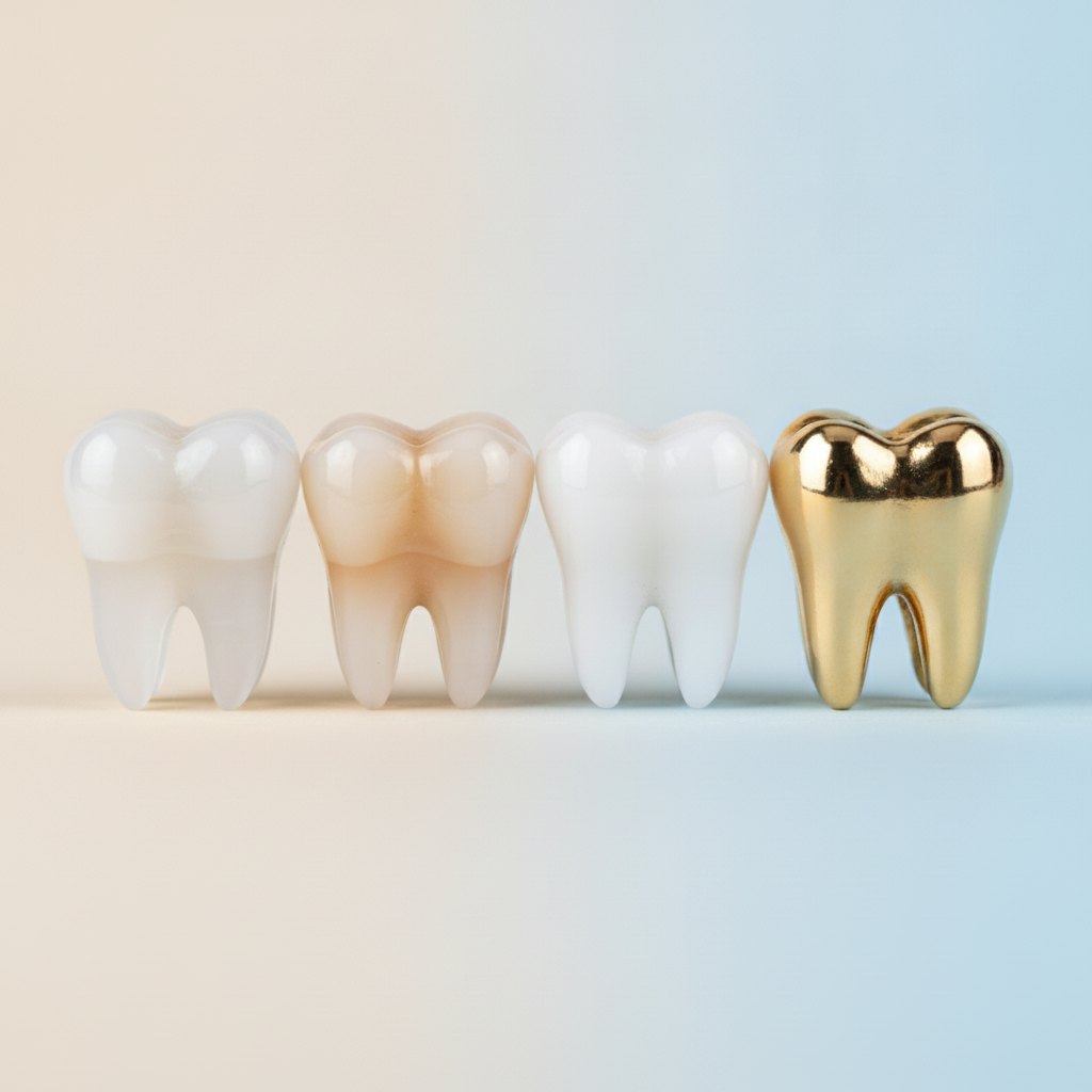 Dental Crowns in Turkey offer a range of materials, each designed for specific aesthetic and strength needs.
