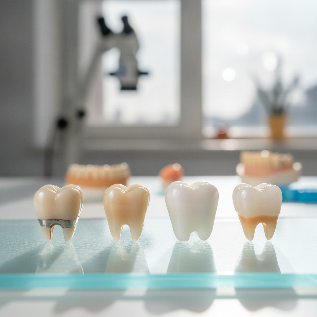 Diverse dental crown materials explained Dental Crowns in Turkey: Diverse material options provide strong aesthetic restorations, tailored to patient needs.