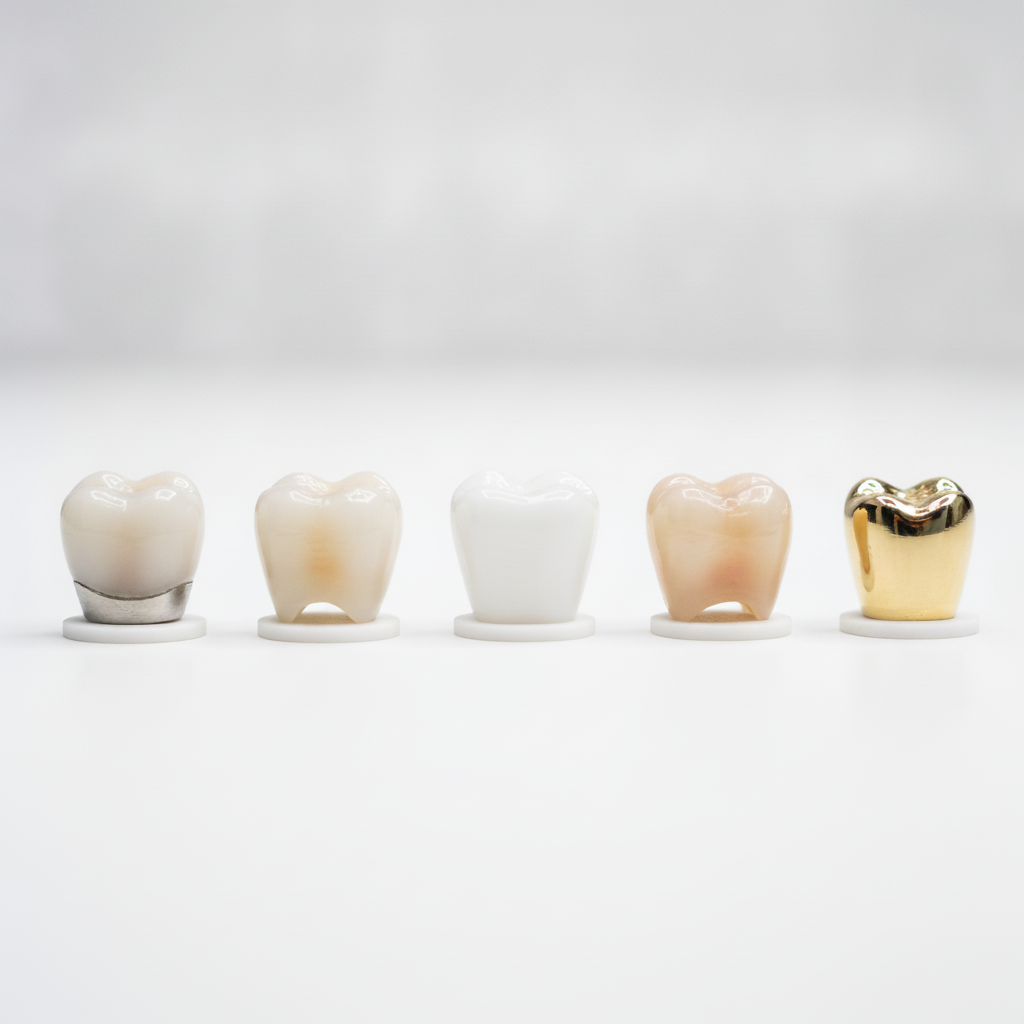 Dental Crowns in Turkey are available in multiple materials, each offering unique benefits for diverse needs.