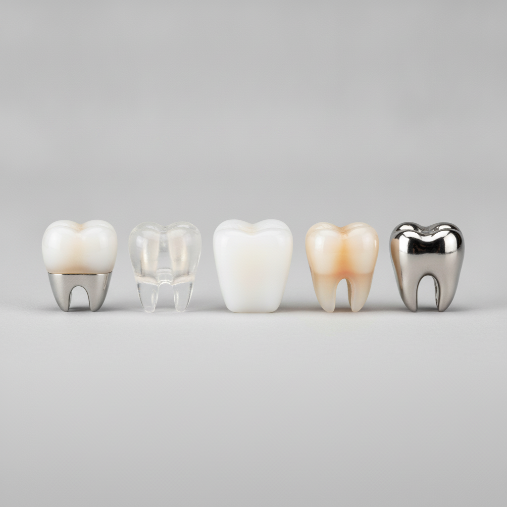 Comparing various dental crown material options Dental Crowns in Turkey come in various materials, each offering unique aesthetics and durability for patients.