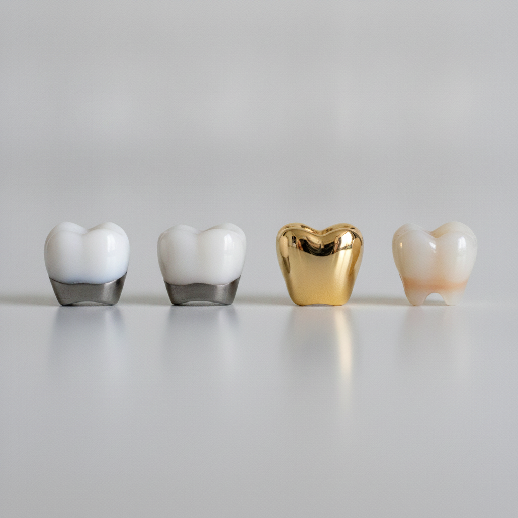 Dental Crowns in Turkey offer various material options for restorative and aesthetic dental needs.