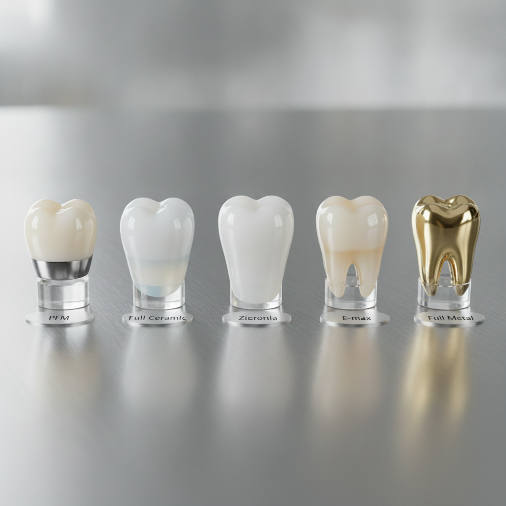 Dental Crowns in Turkey come in various types, each offering unique benefits for restorative dentistry