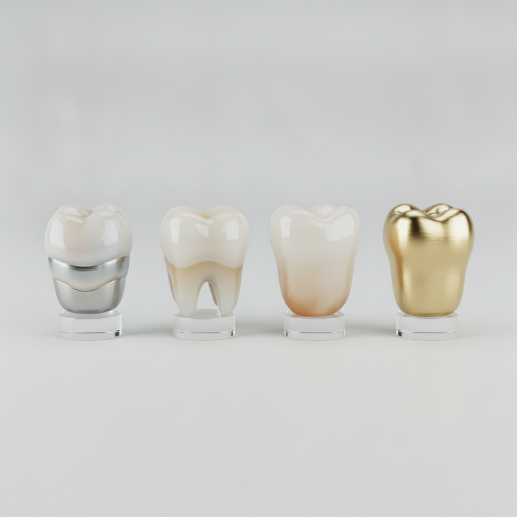 Exploring different dental crown material options Dental Crowns in Turkey feature various materials like zirconia, porcelain, and metal, each with unique benefits