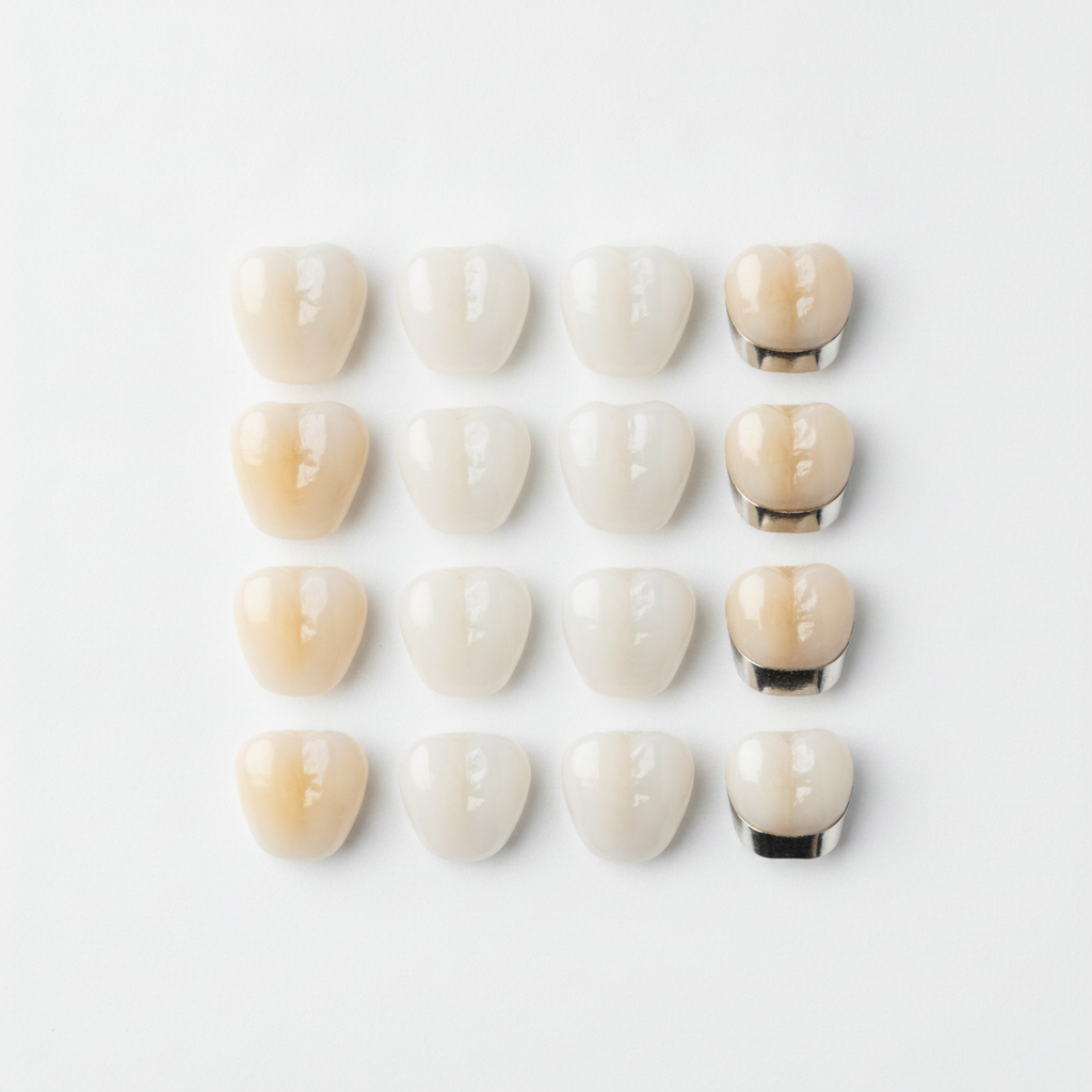 Dental Crowns in Turkey offer diverse material choices including porcelain, zirconia, and metal for restoration.
