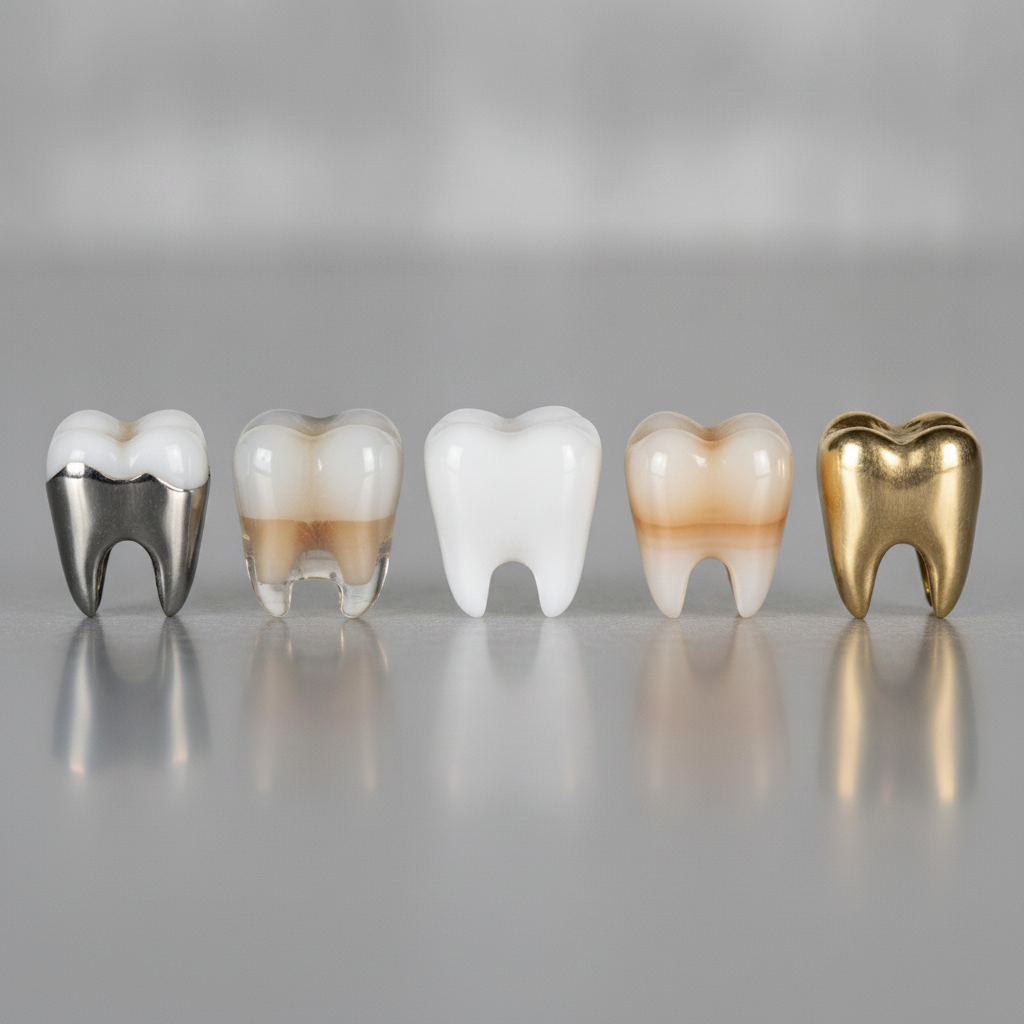 Dental Crowns in Turkey offer various material types, each with unique aesthetics and durability