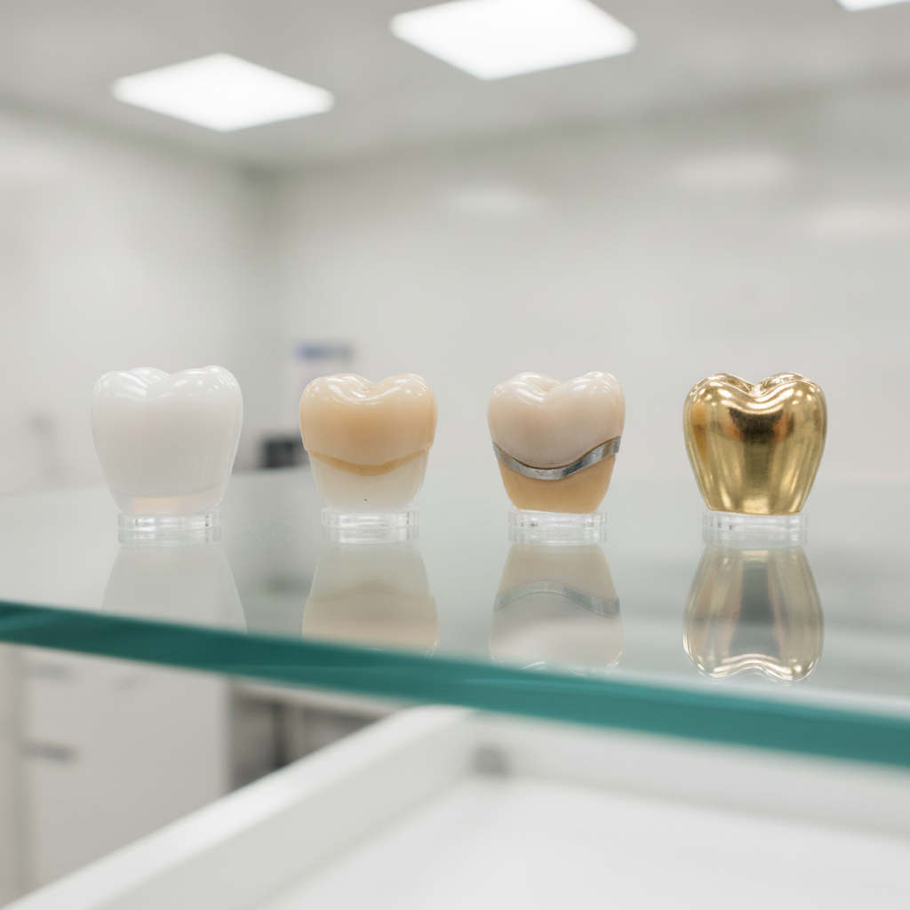 Variety of dental crown materials explained Dental Crowns in Turkey offer various types and materials, each with unique aesthetics and durability for patients