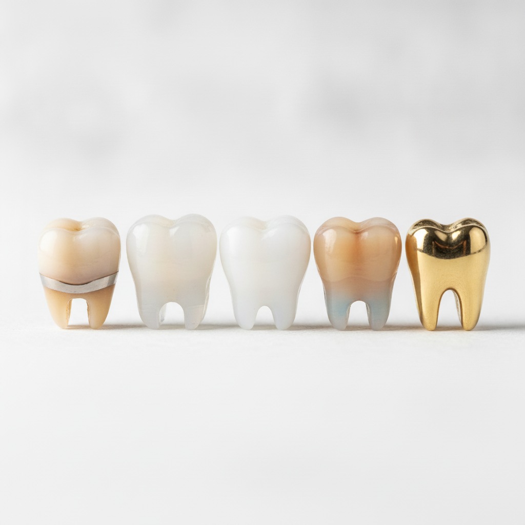 Dental Crowns in Turkey are available in various materials, each offering unique benefits for patients.