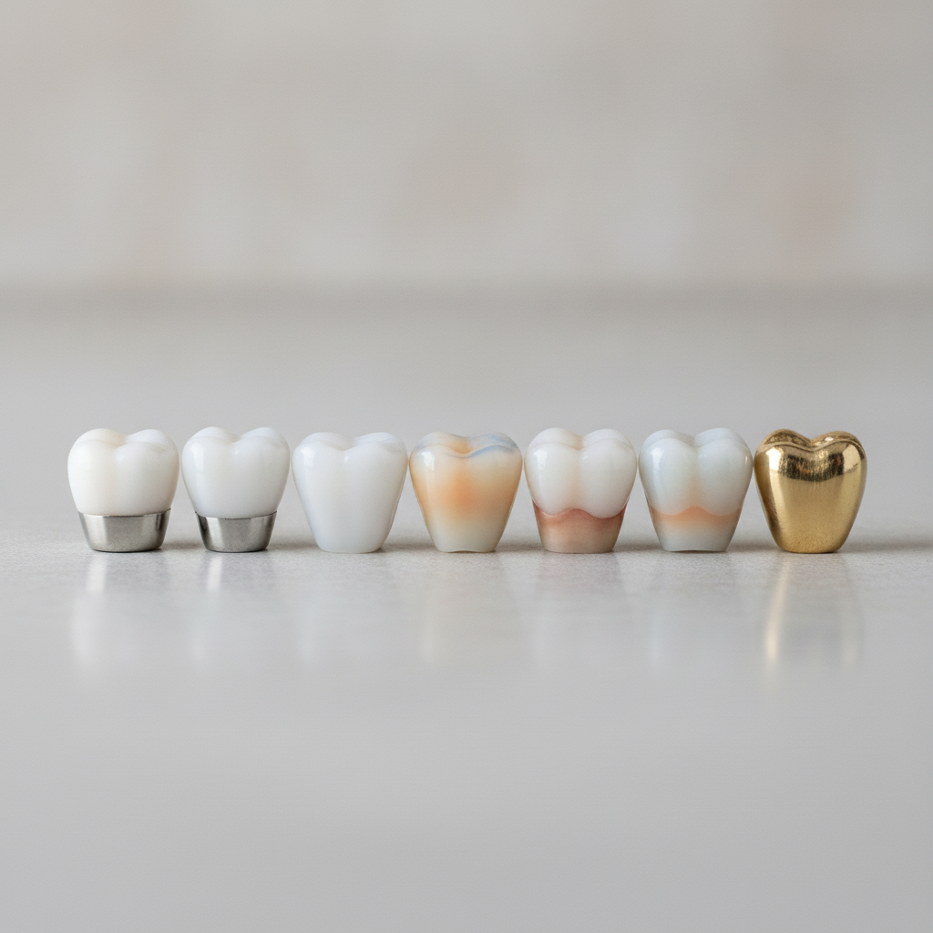 Dental Crowns in Turkey: exploring different material types for varied aesthetic and durability needs.
