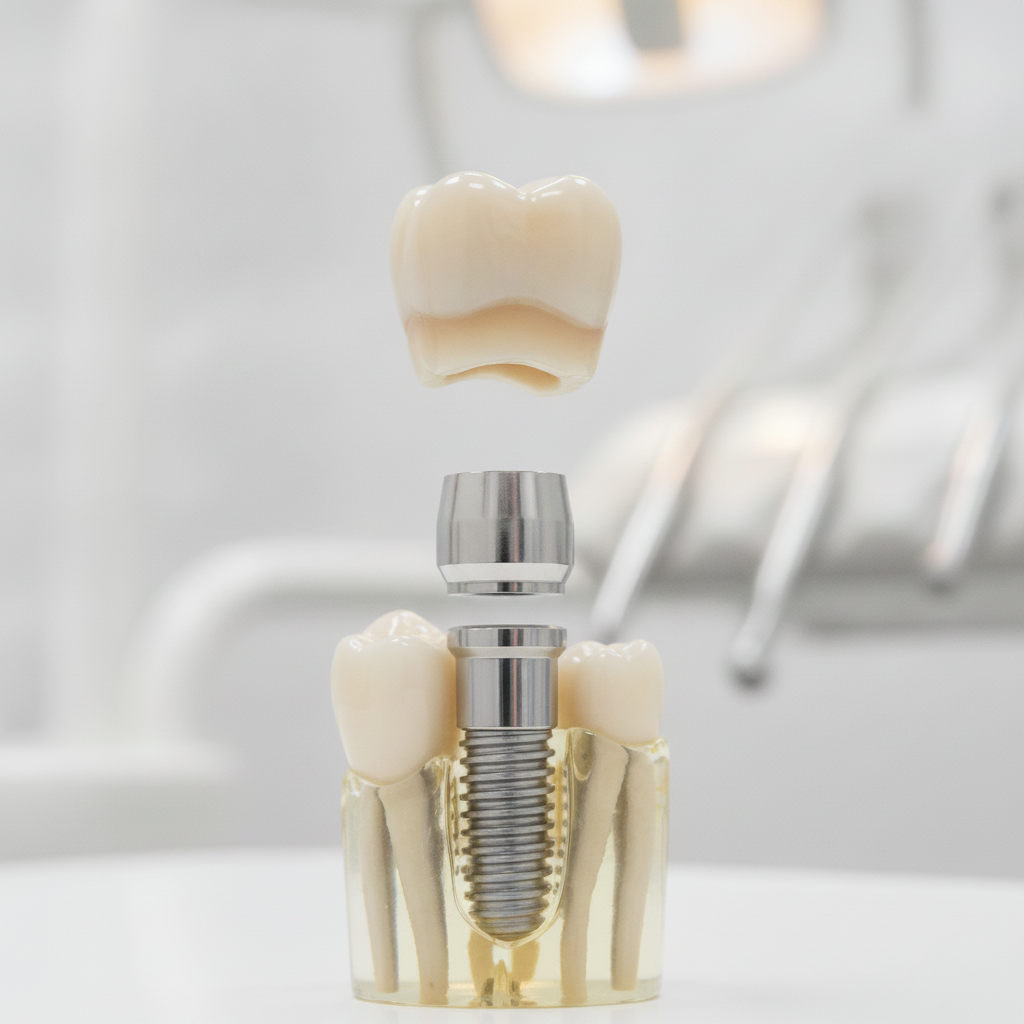 Turkey for Dental Implants are durable solutions, showing post, abutment, and restoration.